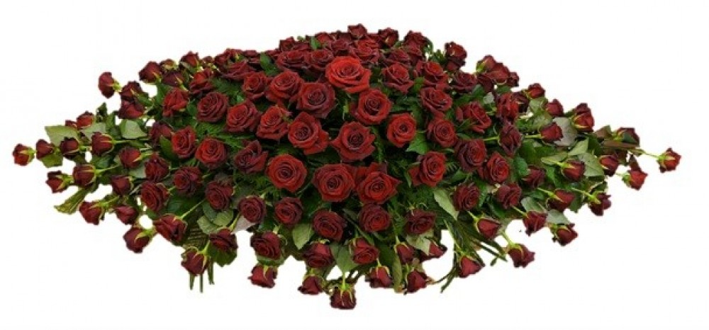 Coffin Spray (Red Roses) Product Image