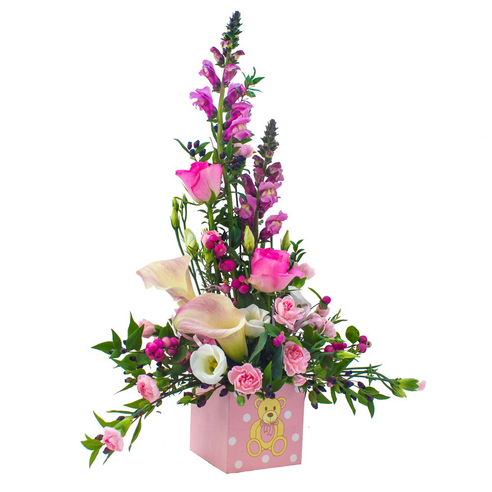 Baby Girl Arrangement Product Image