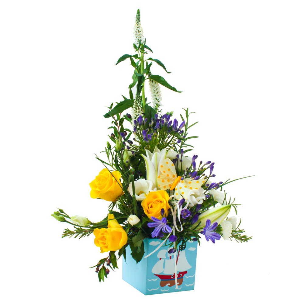 Baby Boy Arrangement Product Image