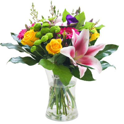 An Elegant Vase | Buttercups & Daisies Florist Birmingham - An Elegant Vase, handcrafted by our Birmingham florist.