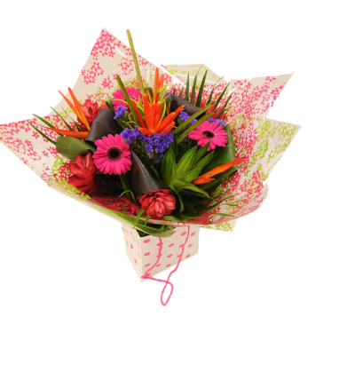Exotic Hand tied | Buttercups & Daisies Florist Birmingham - Exotic Hand tied, flower arrangement from our Birmingham florist.