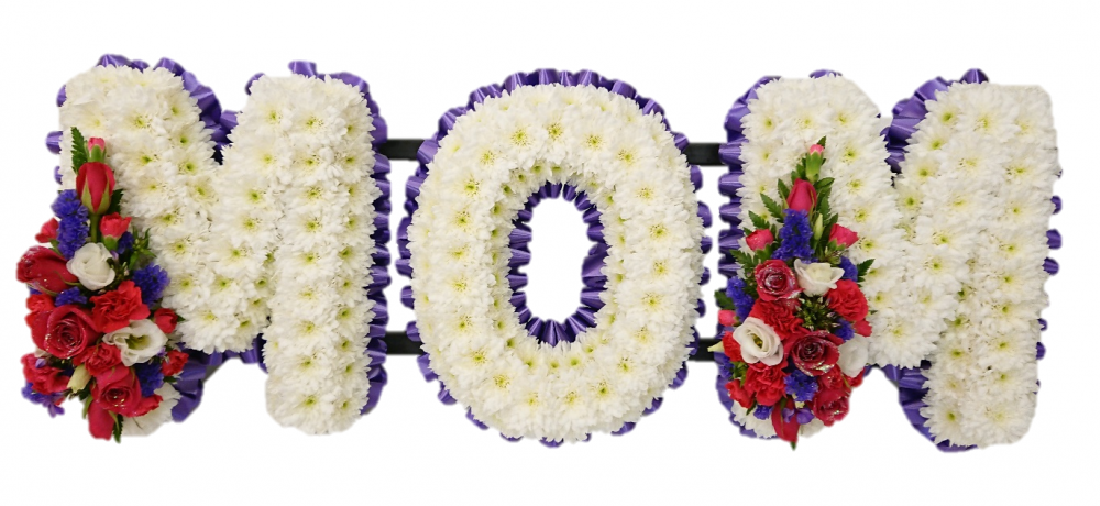 Mom Funeral Tribute (Purples & cerise) Product Image