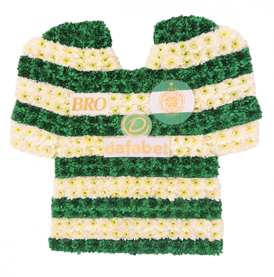 Football Shirt | Buttercups & Daisies Florist Birmingham - Football shirt funeral tribute delivered by Buttercups & Daisies