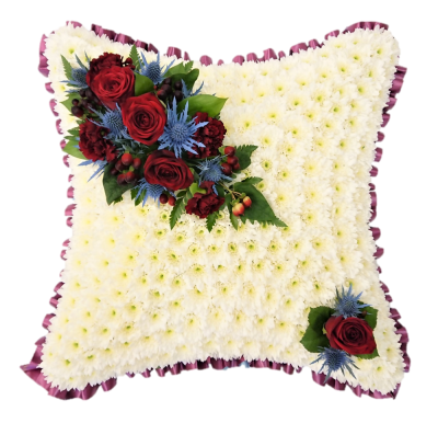 Funeral Cushion | Buttercups & Daisies Florist Birmingham - funeral Cushion delivered in Birmingham by Buttercups & Daisies