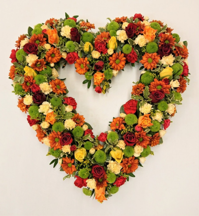 Loose Open Heart | Buttercups & Daisies Florist Birmingham - Loose open heart delivered in Birmingham by Buttercups & Daisies
