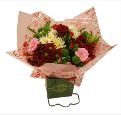 Everlasting love Hand-tied | Buttercups & Daisies Florist Birmingham - Everlasting love Hand-tied, handcrafted by our Birmingham florist.