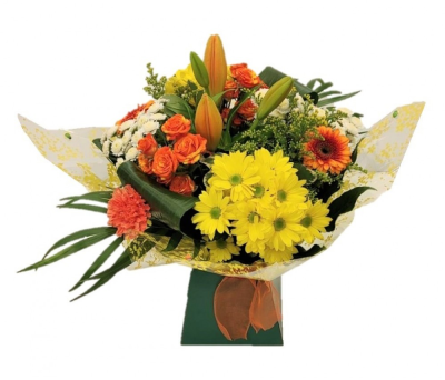 Love you Mom (Vibrant) | Buttercups & Daisies Florist Birmingham - Love you Mom (Vibrant), handcrafted funeral flowers in Birmingham.