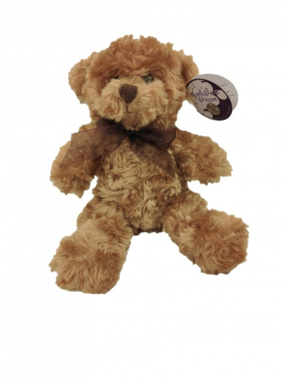 Small bear | Buttercups & Daisies Florist Birmingham - Small brown cuddly bear, 17cm, available as a flower order add-on.