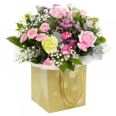 Holiday Cheer | Buttercups & Daisies Florist Birmingham - Holiday Cheer, flower arrangement from our Birmingham florist.