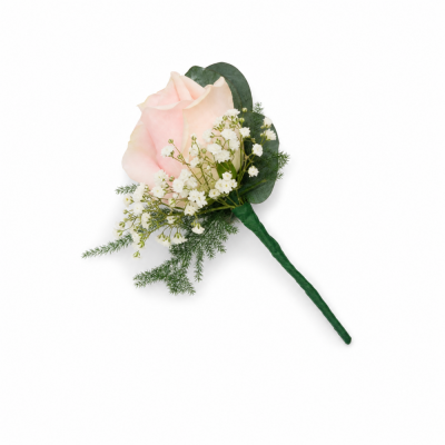 Blush Rose Wedding Buttonhole | Buttercups & Daisies Florist Birmingham - Blush Rose Wedding, wedding flowers from our Birmingham florist.