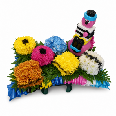 Bespoke Character Floral Tribute | Buttercups & Daisies Florist Birmingham - Bespoke character floral tribute handmade in Birmingham.