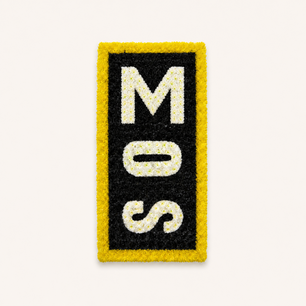 MOS Personalised Lettering Tribute Product Image