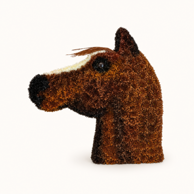 Chestnut Horse Head Tribute | Buttercups & Daisies Florist Birmingham - Chestnut Horse Head Tribute from our Birmingham florist.